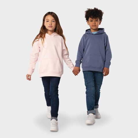 STELLAR KINDER KAPUZENPULLI - Bleu bedrucken, Art.-Nr. S03576-BL-XXL