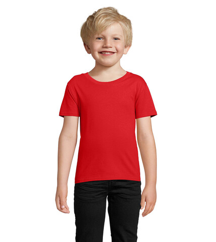 PIONEER KINDERT-SHIRT 175g - Red bedrucken, Art.-Nr. S03578-RD-4XL