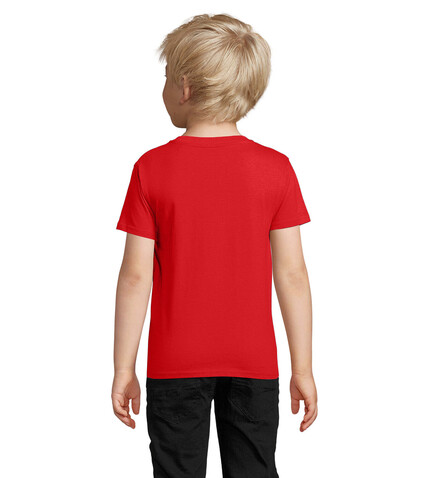 PIONEER KINDERT-SHIRT 175g - Red bedrucken, Art.-Nr. S03578-RD-4XL