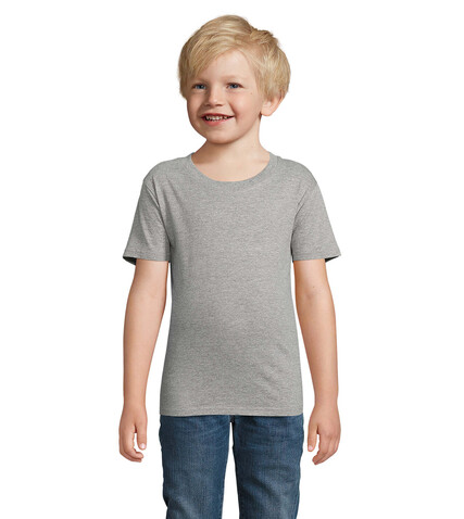 PIONEER KINDERT-SHIRT 175g - Graue Melange bedrucken, Art.-Nr. S03578-GM-XXL PIONEER KINDERT-SHIRT 175g - Graue Melange bedrucken, Art.-Nr. S03578-GM-XXL