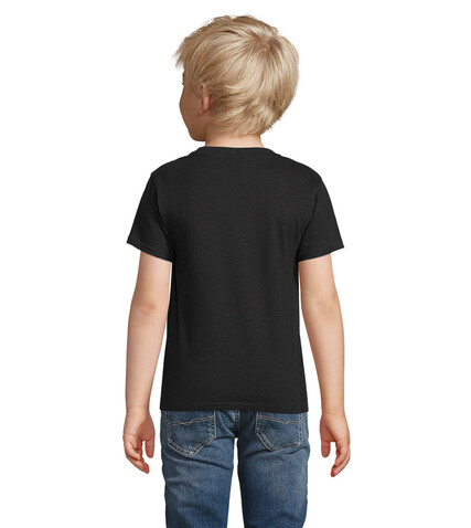 PIONEER KINDERT-SHIRT 175g - Deep Black bedrucken, Art.-Nr. S03578-DB-M PIONEER KINDERT-SHIRT 175g - Deep Black bedrucken, Art.-Nr. S03578-DB-M