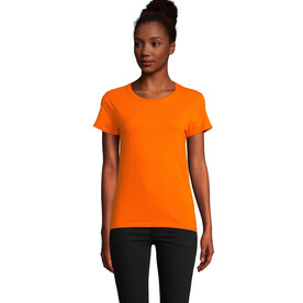 PIONEER WOMEN T-Shirt 175g - Orange bedrucken, Art.-Nr. S03579-OR-XXL