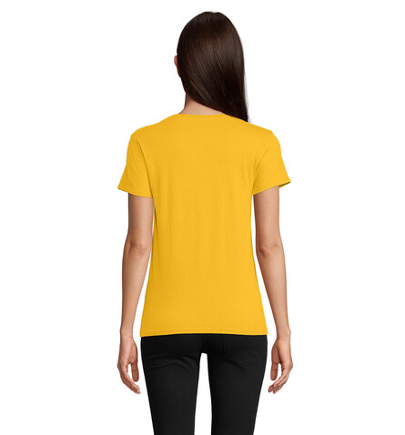 PIONEER WOMEN T-Shirt 175g - Gold bedrucken, Art.-Nr. S03579-GO-XL PIONEER WOMEN T-Shirt 175g - Gold bedrucken, Art.-Nr. S03579-GO-XL