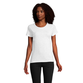 PIONEER WOMEN T-Shirt 175g - Ash bedrucken, Art.-Nr. S03579-AS-XXL