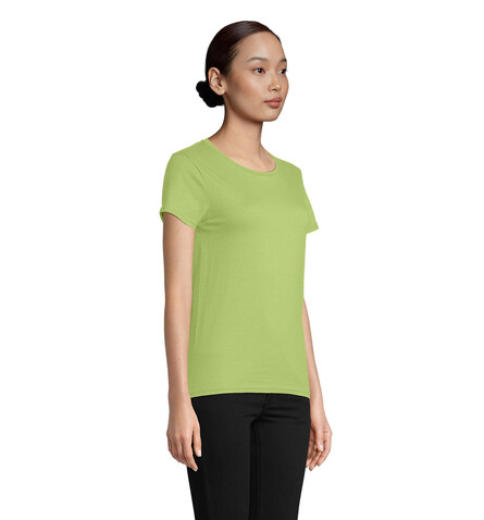 PIONEER WOMEN T-Shirt 175g - Apple Green bedrucken, Art.-Nr. S03579-AG-M PIONEER WOMEN T-Shirt 175g - Apple Green bedrucken, Art.-Nr. S03579-AG-M