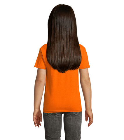 CRUSADER KINDERT-SHIRT 150g - Orange bedrucken, Art.-Nr. S03580-OR-XL