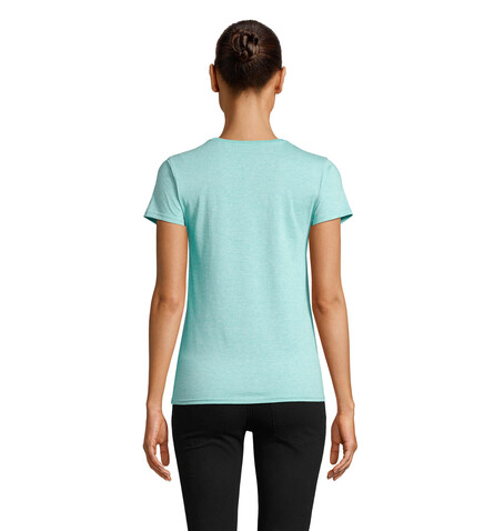 CRUSADER WOMEN T-Shirt 150g - Heather Light Green bedrucken, Art.-Nr. S03581-EJ-XL CRUSADER WOMEN T-Shirt 150g - Heather Light Green bedrucken, Art.-Nr. S03581-EJ-XL