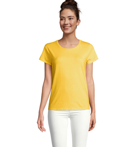 CRUSADER WOMEN T-Shirt 150g - Gold bedrucken, Art.-Nr. S03581-GO-XXL CRUSADER WOMEN T-Shirt 150g - Gold bedrucken, Art.-Nr. S03581-GO-XXL