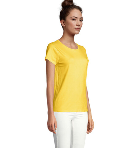CRUSADER WOMEN T-Shirt 150g - Gold bedrucken, Art.-Nr. S03581-GO-XXL CRUSADER WOMEN T-Shirt 150g - Gold bedrucken, Art.-Nr. S03581-GO-XXL