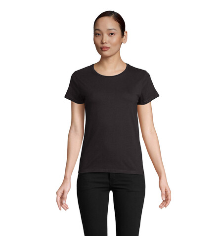 CRUSADER WOMEN T-Shirt 150g - Deep Black bedrucken, Art.-Nr. S03581-DB-S CRUSADER WOMEN T-Shirt 150g - Deep Black bedrucken, Art.-Nr. S03581-DB-S
