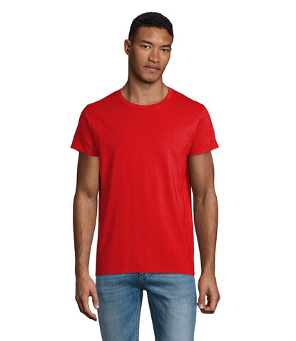 CRUSADER MEN T-Shirt 150g - Red bedrucken, Art.-Nr. S03582-RD-4XL