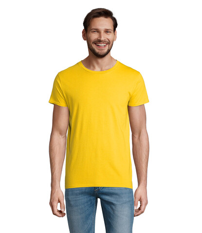 CRUSADER MEN T-Shirt 150g - Gold bedrucken, Art.-Nr. S03582-GO-M