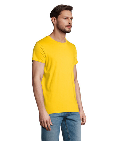CRUSADER MEN T-Shirt 150g - Gold bedrucken, Art.-Nr. S03582-GO-M