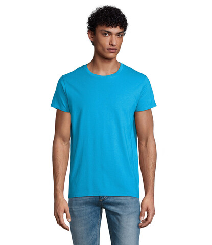 CRUSADER MEN T-Shirt 150g - Aqua bedrucken, Art.-Nr. S03582-AQ-S CRUSADER MEN T-Shirt 150g - Aqua bedrucken, Art.-Nr. S03582-AQ-S