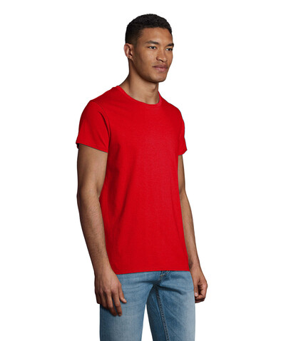 CRUSADER MEN T-Shirt 150g - Red bedrucken, Art.-Nr. S03582-RD-4XL