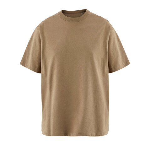 BOXY MEN T-SHIRT OVERSIZE - Umber bedrucken, Art.-Nr. S03806-UM-XXL