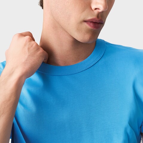 BOXY MEN T-SHIRT OVERSIZE - Azure bedrucken, Art.-Nr. S03806-IR-S