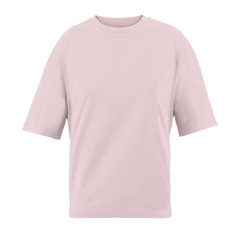 BOXY WOMEN T-SHIRT OVERSIZE - Medium Pink bedrucken, Art.-Nr. S03807-MP-XS