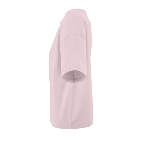 BOXY WOMEN T-SHIRT OVERSIZE - Medium Pink bedrucken, Art.-Nr. S03807-MP-XS