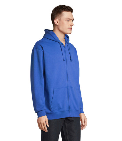 CARTER Full Zip Hoodie - Royal Blue bedrucken, Art.-Nr. S03812-RB-M CARTER Full Zip Hoodie - Royal Blue bedrucken, Art.-Nr. S03812-RB-M
