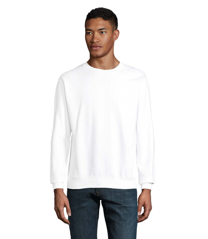 COLUMBIA UNISEX SWEATSHIRT - White bedrucken, Art.-Nr. S03814-WH-XXS COLUMBIA UNISEX SWEATSHIRT - White bedrucken, Art.-Nr. S03814-WH-XXS