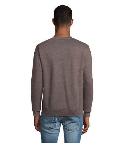 COLUMBIA UNISEX SWEATSHIRT - Charcoal Melange bedrucken, Art.-Nr. S03814-CE-XXL