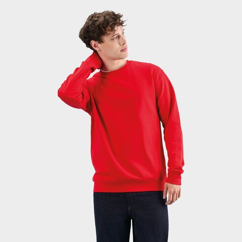 COLUMBIA UNISEX SWEATSHIRT - Bright Red bedrucken, Art.-Nr. S03814-BT-L COLUMBIA UNISEX SWEATSHIRT - Bright Red bedrucken, Art.-Nr. S03814-BT-L