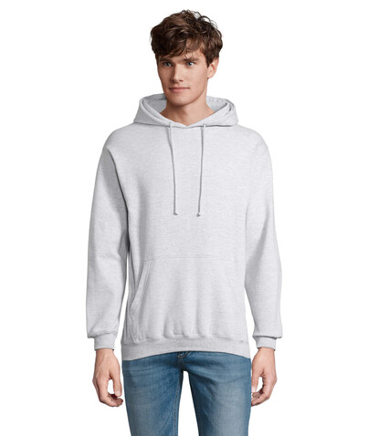 CONDOR Unisex Hoodie - Grau-Melange 2 bedrucken, Art.-Nr. S03815-GY-3XL CONDOR Unisex Hoodie - Grau-Melange 2 bedrucken, Art.-Nr. S03815-GY-3XL