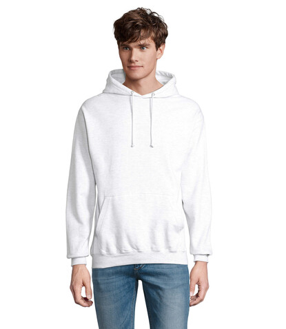 CONDOR Unisex Hoodie - Ash bedrucken, Art.-Nr. S03815-AS-XXS