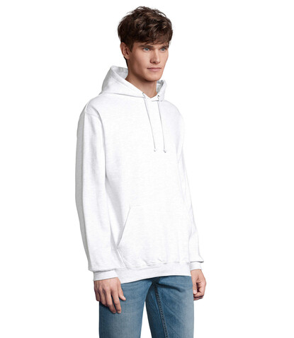CONDOR Unisex Hoodie - Ash bedrucken, Art.-Nr. S03815-AS-XXS