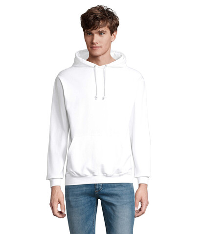 CONDOR Unisex Hoodie - White bedrucken, Art.-Nr. S03815-WH-S CONDOR Unisex Hoodie - White bedrucken, Art.-Nr. S03815-WH-S