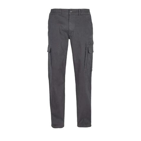 DOCKER MEN STRETCH TROUSERS - Dunkelgrau bedrucken, Art.-Nr. S03820-DG-064 DOCKER MEN STRETCH TROUSERS - Dunkelgrau bedrucken, Art.-Nr. S03820-DG-064
