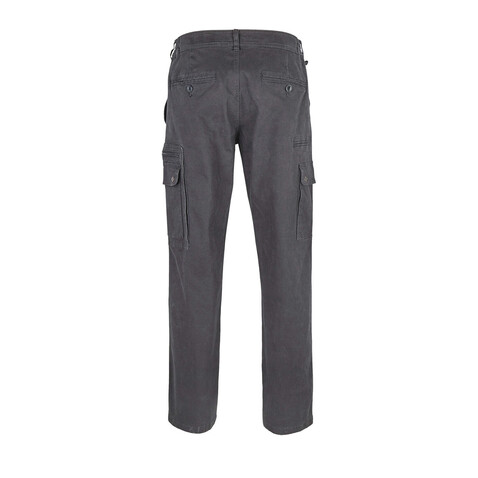 DOCKER MEN STRETCH TROUSERS - Dunkelgrau bedrucken, Art.-Nr. S03820-DG-064 DOCKER MEN STRETCH TROUSERS - Dunkelgrau bedrucken, Art.-Nr. S03820-DG-064