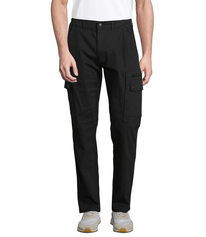 DOCKER MEN STRETCH TROUSERS - Schwarz bedrucken, Art.-Nr. S03820-BK-064 DOCKER MEN STRETCH TROUSERS - Schwarz bedrucken, Art.-Nr. S03820-BK-064