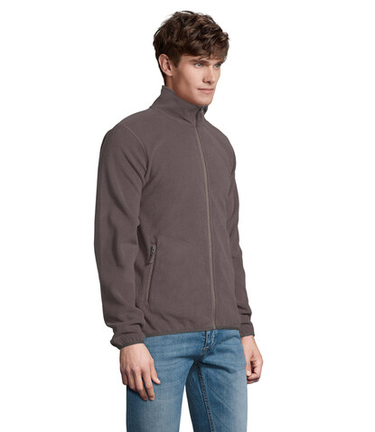 FACTOR Herren Jacke 280g - Anthrazitgrau bedrucken, Art.-Nr. S03823-CR-4XL