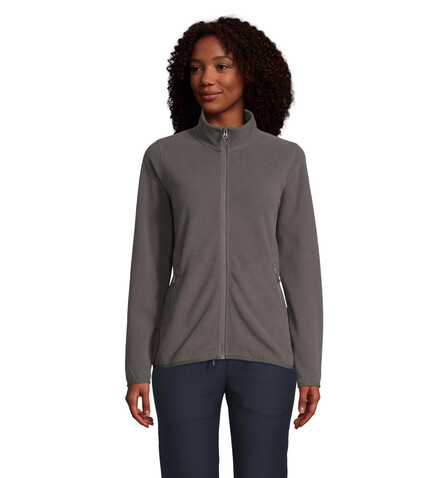 FACTOR Damen Jacke 280gr - Anthrazitgrau bedrucken, Art.-Nr. S03824-CR-S