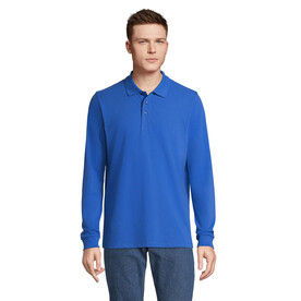 PRIME LSL UNISEX POLO 200 - Royal Blue bedrucken, Art.-Nr. S03983-RB-XXL