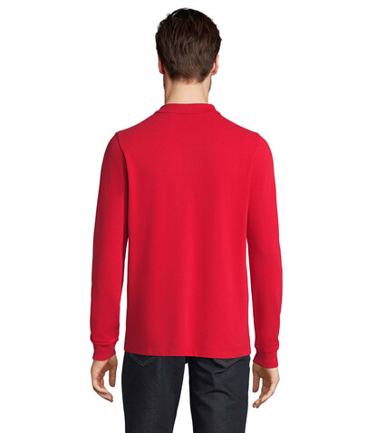PRIME LSL UNISEX POLO 200 - Red bedrucken, Art.-Nr. S03983-RD-XS PRIME LSL UNISEX POLO 200 - Red bedrucken, Art.-Nr. S03983-RD-XS