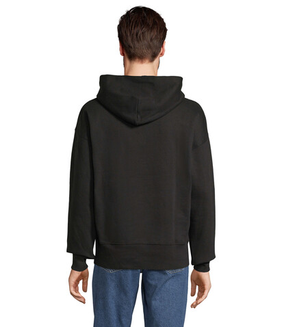 ORIGIN UNISEX HOODED SWEAT - Schwarz bedrucken, Art.-Nr. S03991-BK-L ORIGIN UNISEX HOODED SWEAT - Schwarz bedrucken, Art.-Nr. S03991-BK-L