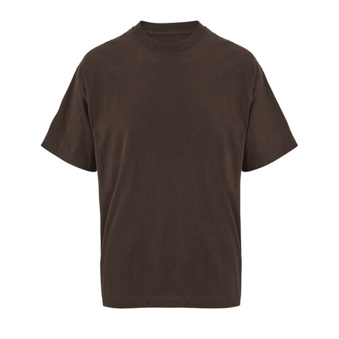 LEGACY OVERSIZED T-SHIRT - Dark Chocolate bedrucken, Art.-Nr. S03996-DC-3XL
