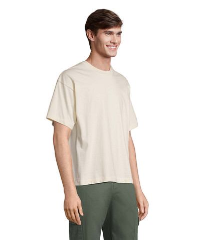 LEGACY OVERSIZED T-SHIRT - Natural bedrucken, Art.-Nr. S03996-NA-XL