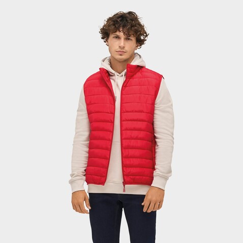 STREAM MEN Bodywarmer - Red bedrucken, Art.-Nr. S04020-RD-XXL STREAM MEN Bodywarmer - Red bedrucken, Art.-Nr. S04020-RD-XXL