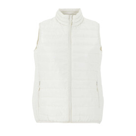 STREAM WOMEN Bodywarmer - Off-White bedrucken, Art.-Nr. S04021-WW-L