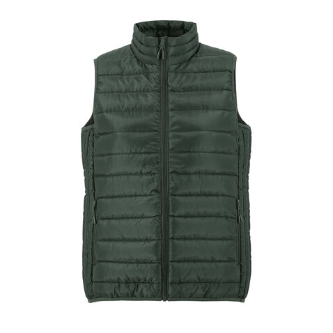 STREAM WOMEN Bodywarmer - Forest Green bedrucken, Art.-Nr. S04021-FG-S