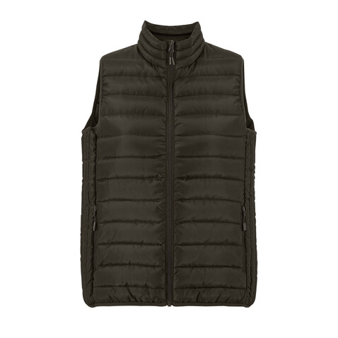 STREAM WOMEN Bodywarmer - Dark Chocolate bedrucken, Art.-Nr. S04021-DC-S
