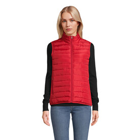 STREAM WOMEN Bodywarmer - Red bedrucken, Art.-Nr. S04021-RD-XXL