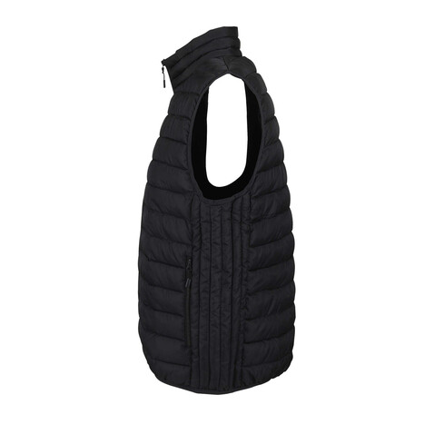 STREAM WOMEN Bodywarmer - Schwarz bedrucken, Art.-Nr. S04021-BK-XL