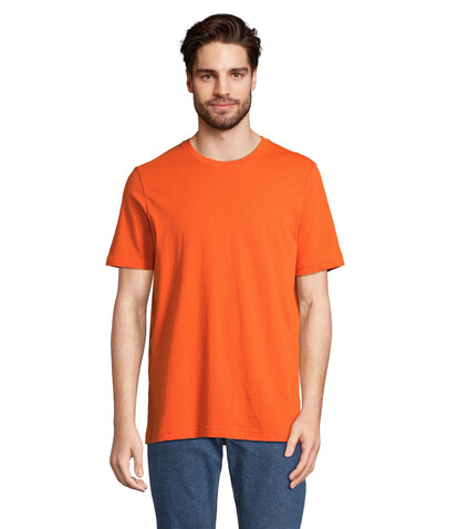 TUNER T-SHIRT - Dunkelorange bedrucken, Art.-Nr. S04203-OH-XL