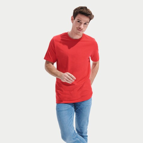 TUNER T-SHIRT - Red bedrucken, Art.-Nr. S04203-RD-XL