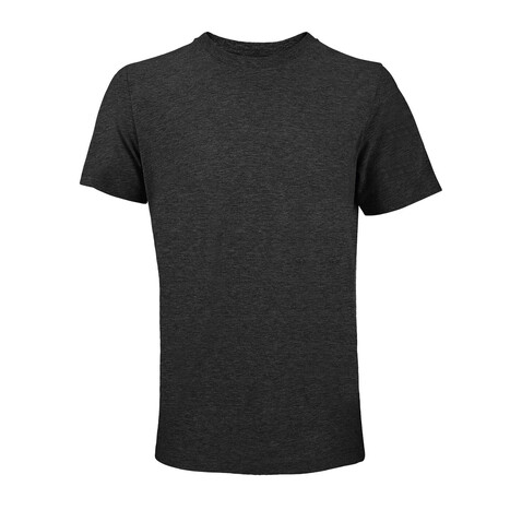 TUNER T-SHIRT - Charcoal Melange bedrucken, Art.-Nr. S04203-CE-XS TUNER T-SHIRT - Charcoal Melange bedrucken, Art.-Nr. S04203-CE-XS